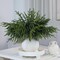 Artificial Christmas Green Plants Branches Faux Greenery Stem (Green) 0.8"D x 8"W x 18"H
